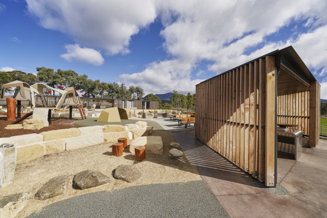 Legacy Park Community Hub | Design: Playce | Image: Max Combi Legacy Park Community Hub | Design: Playce | Image: Max Combi | Builtworks.com.au