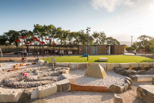 Legacy Park Community Hub | Design: Playce | Image: Matt Sansom Legacy Park Community Hub | Design: Playce | Image: Matt Sansom | Builtworks.com.au