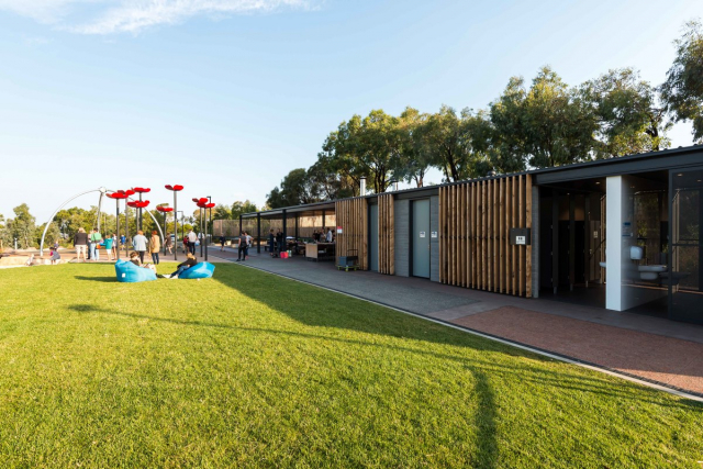 Legacy Park Community Hub | Design: Playce | Image: Matt Sansom Legacy Park Community Hub | Design: Playce | Image: Matt Sansom | Builtworks.com.au