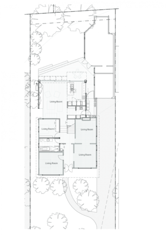 Elphin House | Design: Julie Firkin Architects | Ground Floor Plan Elphin House | Design: Julie Firkin Architects | Ground Floor Plan | Builtworks.com.au