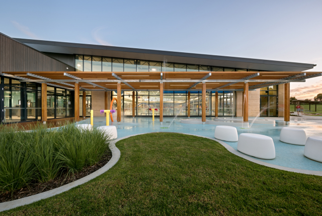Fleurieu Regional Aquatic Centre | Design: Hames Sharley | Image: Hames Sharley Fleurieu Regional Aquatic Centre | Design: Hames Sharley | Image: Hames Sharley | Builtworks.com.au