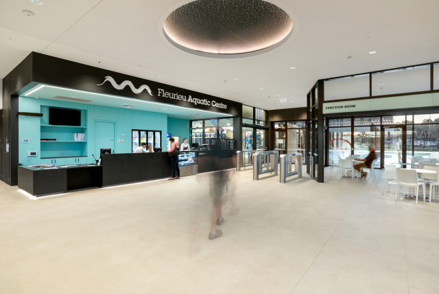 Fleurieu Regional Aquatic Centre | Design: Hames Sharley | Image: Hames Sharley Fleurieu Regional Aquatic Centre | Design: Hames Sharley | Image: Hames Sharley | Builtworks.com.au