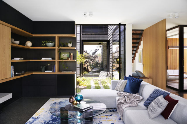 Biophilic Maxwell House | Interior Design: The Stylesmiths | Image: Fiona Susanto | Builtworks.com.au