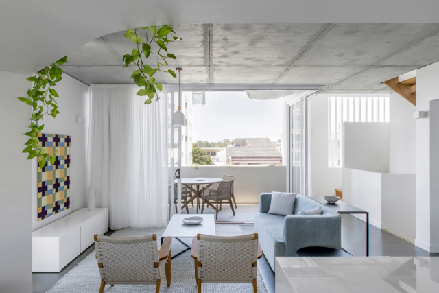 Caloundra Townhouses | Design: Jasper Brown Architects and Open Architecture in Joint Venture | Image: Cathy Schusler | Builtworks.com.au