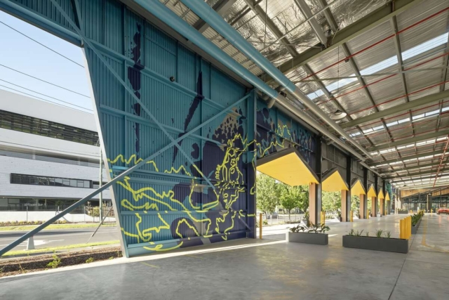 Woolworths Fishermans Bend | Design: Hames Sharley | Image: Emma Cross | Builtworks.com.au