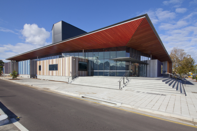 Wyong Performing Arts Centre | Design: TZG Architects | Image: Eric Sierens | Builtworks.com.au