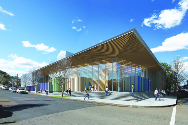Wyong Performing Arts Centre | Design: TZG Architects | Image: Eric Sierens | Builtworks.com.au