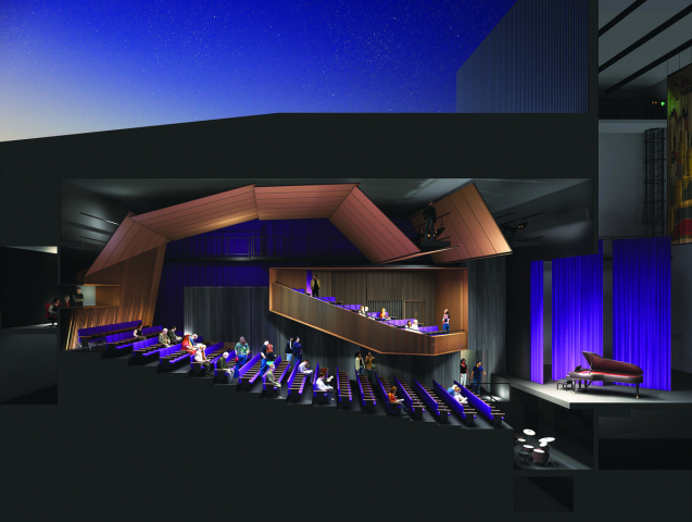 Wyong Performing Arts Centre | Design: TZG Architects | Image: Eric Sierens | Builtworks.com.au