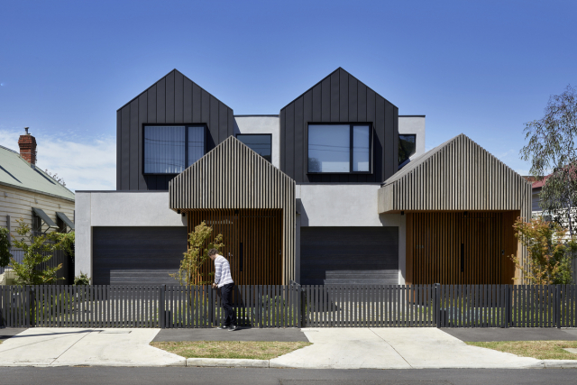Dover Townhouses | Design: DOOD Studio | Image: Tatjana Plitt | Builtworks.com.au