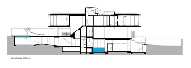 Seacliff House | Design: Chris Elliott Architects | Section | Builtworks.com.au