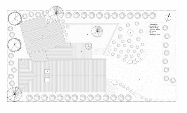 Wagstaffe House | Design: buck&simple | Site Plan Wagstaffe House | Design: buck&simple | Site Plan | Builtworks.com.au