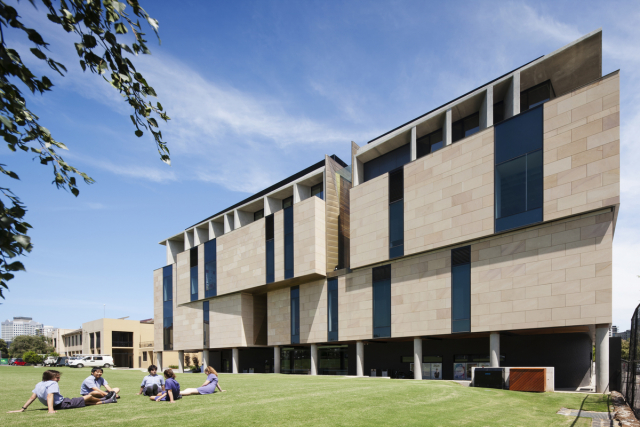 Wesley College Moubray Street Music School | Design: Cox Architecture | Image: Sarah Louise Wesley College Moubray Street Music School | Design: Cox Architecture | Image: Sarah Louise | Builtworks.com.au