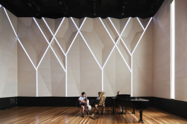 Wesley College Moubray Street Music School | Design: Cox Architecture | Image: Sarah Louise Wesley College Moubray Street Music School | Design: Cox Architecture | Image: Sarah Louise | Builtworks.com.au