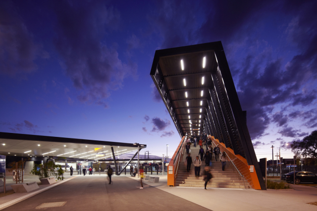 South Morang Rail Extension | Design: Cox Architecture | Image: Dianna Snape | Builtworks.com.au