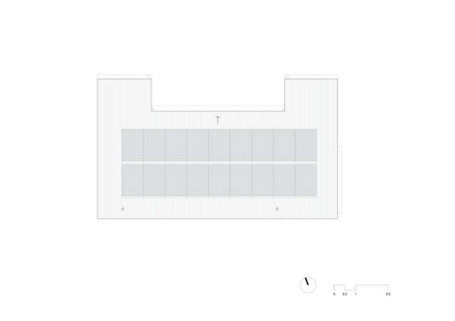 Gawthorne's Hut | Design: Cameron Anderson Architects | Roof Plan | Builtworks.com.au