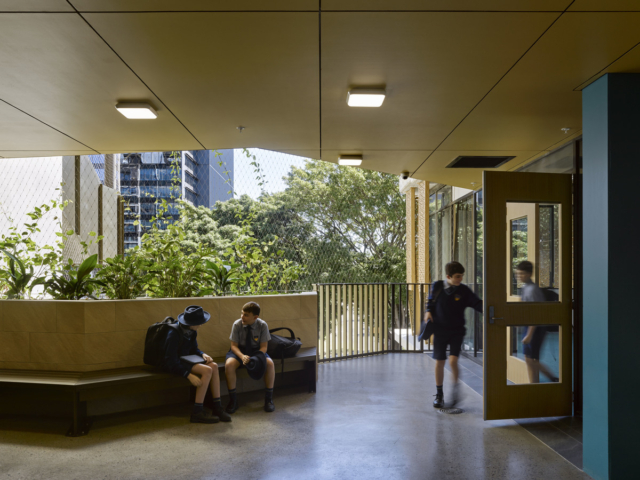 Fortitude Valley State Secondary College | Design: COX | Images: Christopher Frederick Jones | Builtworks.com.au
