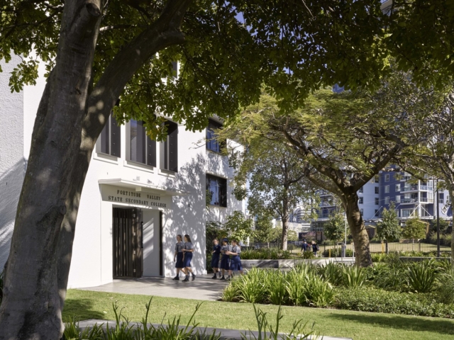 Fortitude Valley State Secondary College | Design: COX | Images: Christopher Frederick Jones | Builtworks.com.au