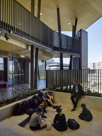 Fortitude Valley State Secondary College | Design: COX | Images: Christopher Frederick Jones | Builtworks.com.au