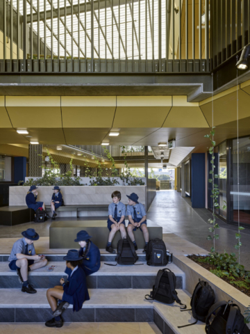 Fortitude Valley State Secondary College | Design: COX | Images: Christopher Frederick Jones | Builtworks.com.au