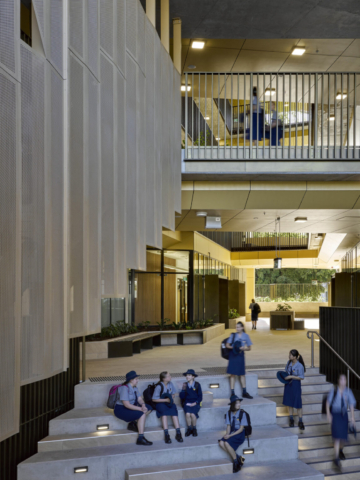 Fortitude Valley State Secondary College | Design: COX | Images: Christopher Frederick Jones | Builtworks.com.au