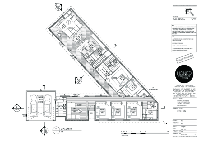 Launceston Modernist | Design: HONED Architecture + Design | Level 2 | Builtworks.com.au
