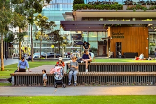 Central Park Public Domain | Public Domain Masterplan and Design: Turf Design | Image: Ethan Rohloff, Murray Fredericks, Simon Wood | Builtworks.com.au