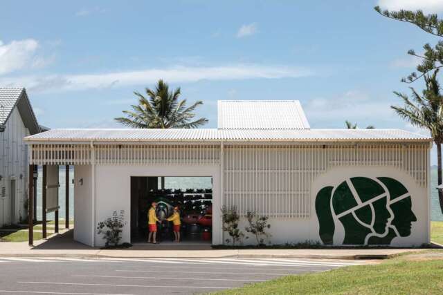 Emu Park Life Saving Club Boatshed | Design: Design + Architecture | Image: Cam Murchison | Builtworks.com.au