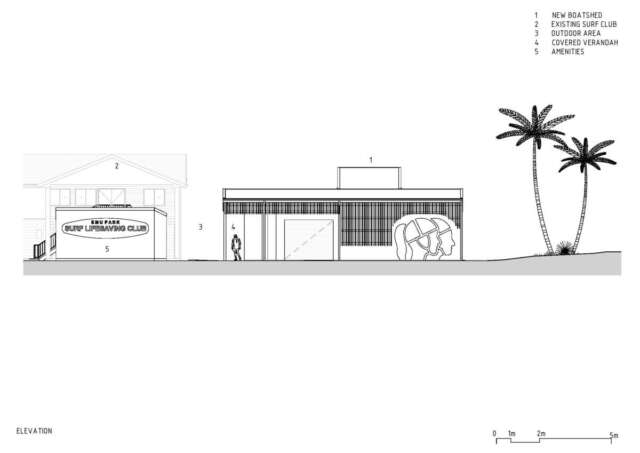 Emu Park Life Saving Club Boatshed | Design: Design + Architecture | Builtworks.com.au