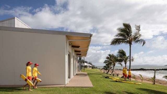 Emu Park Life Saving Club Boatshed | Design: Design + Architecture | Image: Cam Murchison | Builtworks.com.au