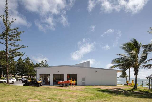 Emu Park Life Saving Club Boatshed | Design: Design + Architecture | Image: Cam Murchison | Builtworks.com.au