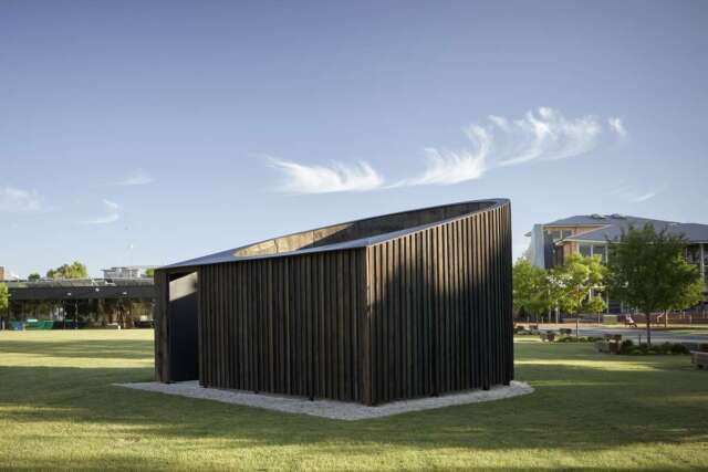 Summer Place - Architecture Pavilion | Design: AKIMBO Architecture | Image: Jeremy Weihrauch, Rhys Holland, AKIMBO Architecture | Builtworks.com.au