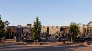 Gallery of the Saints Mausoleum Extension | Design: BENT Architecture | Image: Tom Roe | Builtworks.com.au