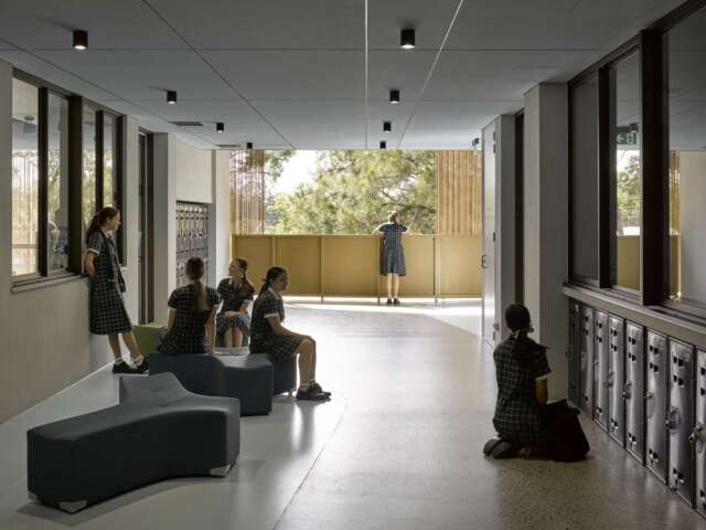 The Marian Centre, Brigidine College | Design: Blight Rayner Architecture | Image: Christopher Frederick Jones | Builtworks.com.au