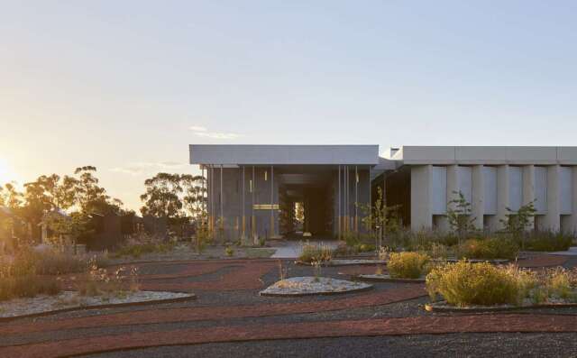 Gallery of the Saints Mausoleum Extension | Design: BENT Architecture | Image: Tom Roe | Builtworks.com.au