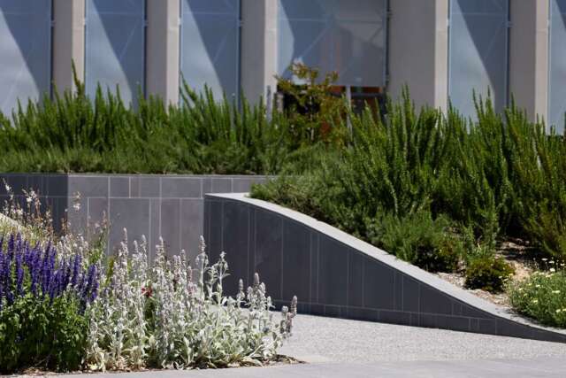 Gallery of the Saints Mausoleum Extension | Design: BENT Architecture | Image: Tom Roe | Builtworks.com.au