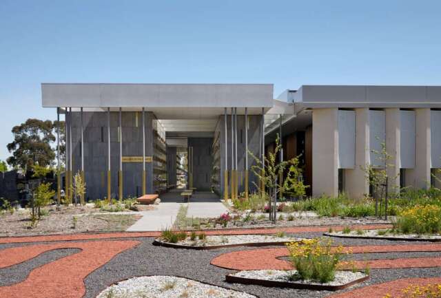 Gallery of the Saints Mausoleum Extension | Design: BENT Architecture | Image: Tom Roe | Builtworks.com.au
