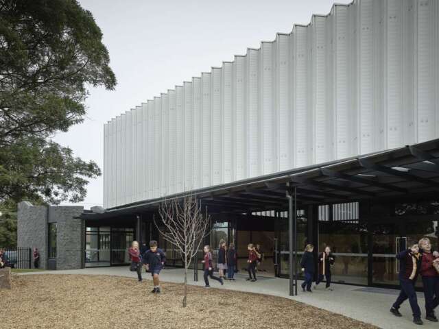 Delacombe Stadium | Design: Kosloff Architecture | Image: Derek Swalwell Delacombe Stadium | Design: Kosloff Architecture | Image: Derek Swalwell | Builtworks.com.au