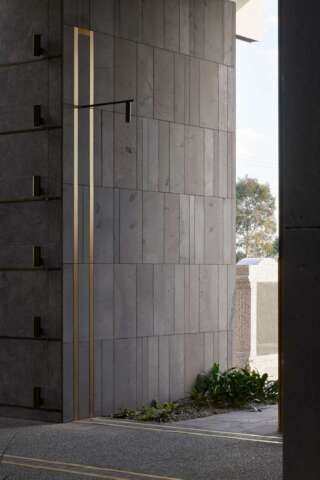 Gallery of the Saints Mausoleum Extension | Design: BENT Architecture | Image: Tom Roe | Builtworks.com.au