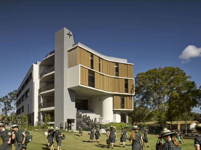 The Marian Centre, Brigidine College | Design: Blight Rayner Architecture | Image: Christopher Frederick Jones | Builtworks.com.au