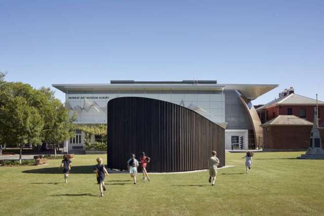 Summer Place - Architecture Pavilion | Design: AKIMBO Architecture | Image: Jeremy Weihrauch, Rhys Holland, AKIMBO Architecture | Builtworks.com.au