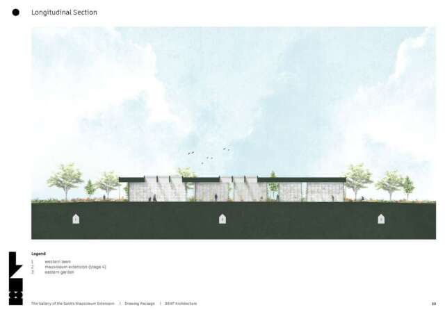 Gallery of the Saints Mausoleum Extension | Design: BENT Architecture | Builtworks.com.au