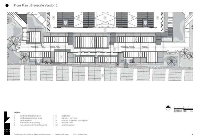 Gallery of the Saints Mausoleum Extension | Design: BENT Architecture | Builtworks.com.au
