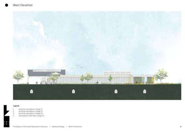 Gallery of the Saints Mausoleum Extension | Design: BENT Architecture | Builtworks.com.au