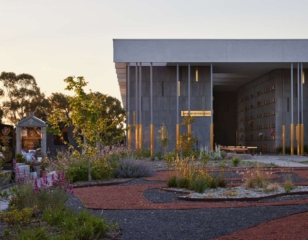Gallery of the Saints Mausoleum Extension | Design: BENT Architecture | Image: Tom Roe | Builtworks.com.au