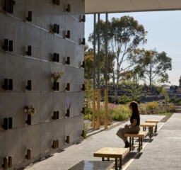 Gallery of the Saints Mausoleum Extension | Design: BENT Architecture | Image: Tom Roe | Builtworks.com.au