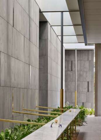 Gallery of the Saints Mausoleum Extension | Design: BENT Architecture | Image: Tom Roe | Builtworks.com.au