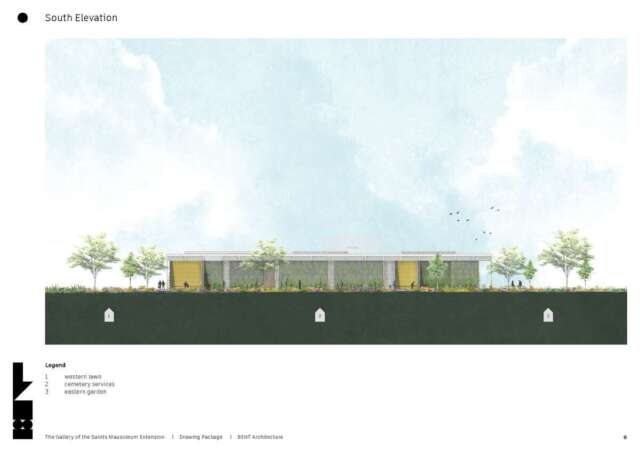 Gallery of the Saints Mausoleum Extension | Design: BENT Architecture | Builtworks.com.au