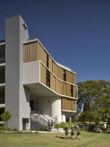 The Marian Centre, Brigidine College | Design: Blight Rayner Architecture | Image: Christopher Frederick Jones | Builtworks.com.au