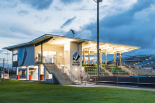 Cairns Hockey Park | Design: TPG Architects | Image: Andrew Watson Cairns Hockey Park | Design: TPG Architects | Image: Andrew Watson | Builtworks.com.au