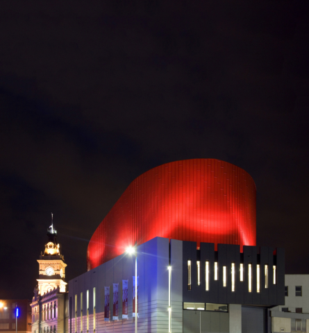 Drum Theatre Dandenong | Design: Williams Ross Architects | Image: John Gollings Drum Theatre Dandenong | Design: Williams Ross Architects | Image: John Gollings | Builtworks.com.au